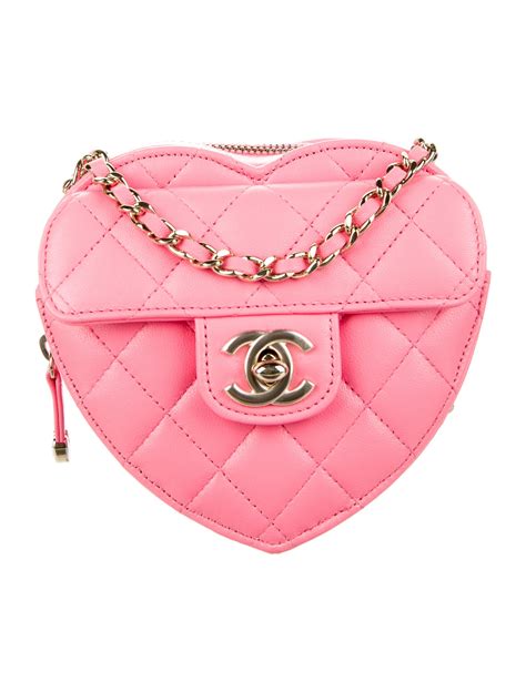 chanel hearth bag|Chanel heart bag 2022.